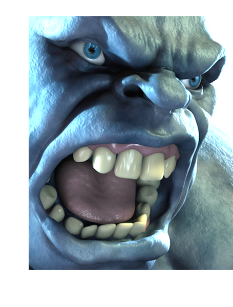 HULK | TEXTURING, LIGHTING & RENDERING | MODEL COURTESY OF ASHWIN RAMAMURTHY